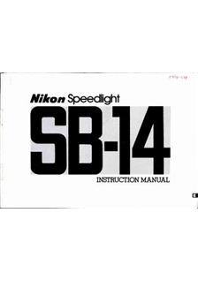 Nikon Flash - all manual. Camera Instructions.